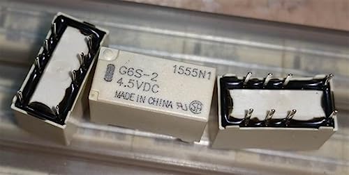 Relais G6S-2 4.5V pour réparer vos cartes électroniques défectueuses à 8 broches