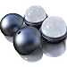 Chillz Extreme Ice Ball Molds - Barware Tool Set Makes 2 Large 2.5 Inch Ice Balls (2 Pack)
