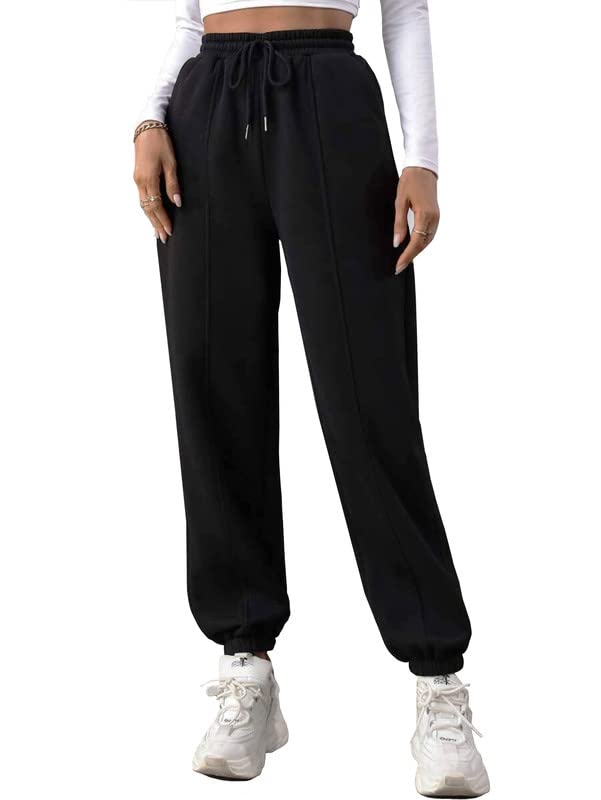New North Relaxed Fit Jogger Pants for Women BlackXS Amazon.in