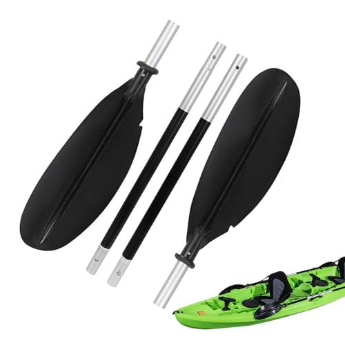 Pagaie de kayak double réglable en aluminium pour sport nautique
