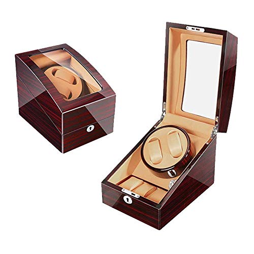 Preisvergleich Produktbild NBVCX Wohnaccessoires Uhrenbeweger für Automatikuhren Box Die Uhren Aufbewahrungsbox Räder Uhrenbeweger für Automatikuhren