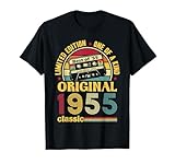 70 Cumpleaños 70 Años Hombre Mujer Vintage 1955 Regalo Camiseta