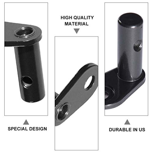 VICASKY Conector de engate de reboque de bicicleta, 2 peças, aço de substituição para reboques infan