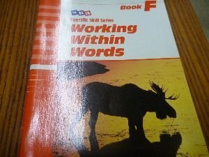 Paperback SRA, Specific Skill Series: Working Within Words, Book F Book