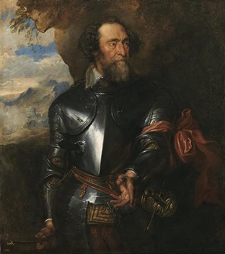 Peinture sur Toile Portrait Hendrik Van Den Bergh Van Dyck 60x90cm SERENDIPITP