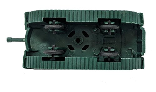 Toy Essentials 16 Pc Green and Desert Army Battle Tanks Play Set - Thumbnail 6