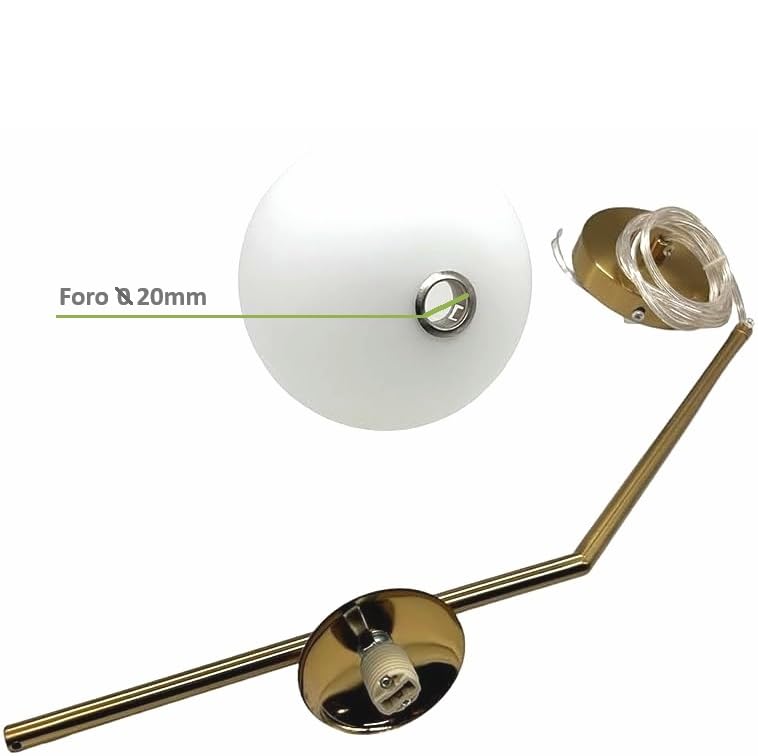 Lampade a sospensione sfera in tanti materiali