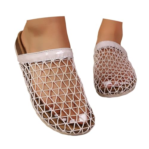 Sandales pieds larges confortables d'été pour femmes aux pieds sensibles