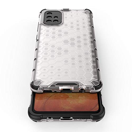 Image of Glasgow Back Case Cover for Samsung Galaxy A71 Shockproof Military Grade Back Cover - Transparent