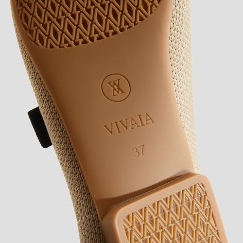 Image of VIVAIA Women's Margot Mary Jane Square-Toe Ballet Flats