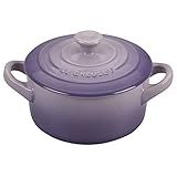 Le Creuset PG1160-08BP Stoneware Mini Round Cocotte, 8 oz, Provence