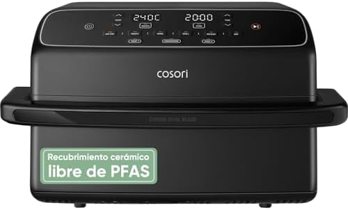 Cosori Air Fryer Dual Blaze Twinfry Compacto 8,6 Litros, Freidora...