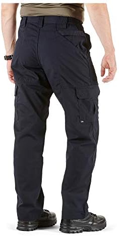 5.11 Tactical Men's Taclite Pro Lightweight Performance Pants, Cargo Pockets, Action Waistband, Dark Navy, 36W x 36L, Style 74273 - 5