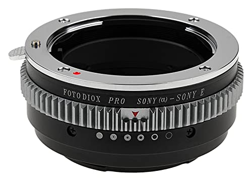 Fotodiox Pro Lens Mount Adapter Compatible with Sony A-Mount and Minolta AF Lenses to Sony E-Mount Cameras