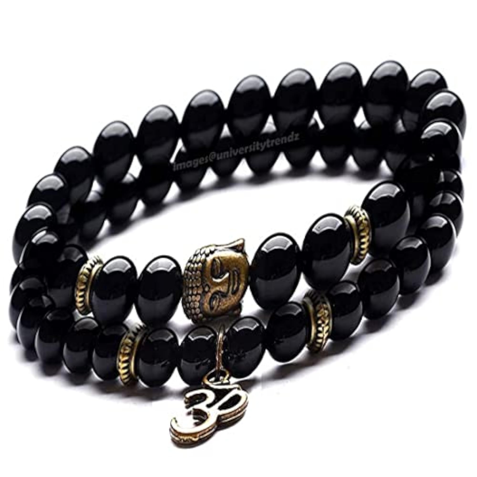 Men's Beaded Buddha Bracelet