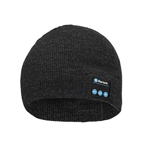 ZYCX123 Bluetooth har trådlösa hörlurar beanie stickad mössa varm stereo musik högtalare en man en kvinna present kosmetisk del