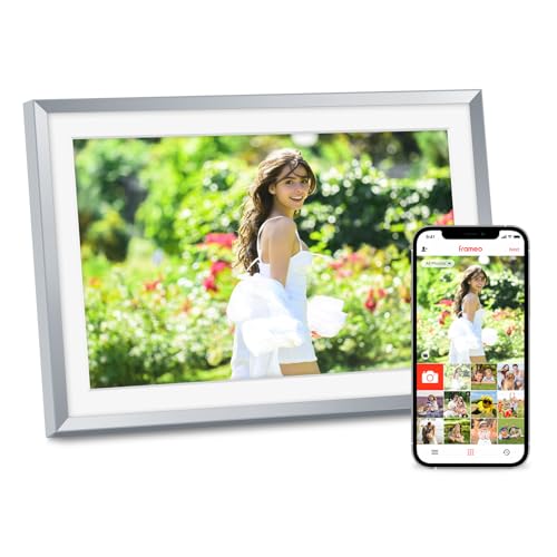 Cornice Digitale WiFi 10.1" con Memoria da 32 GB, Touch IPS 1280x800