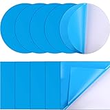 10 Pieces Self-Adhesive PVC Pool Patch Repair Kit Vinyl Inflatable Pool Patches Pool Patches for Above Ground Pools, Inflatable Boats Products (Blue)