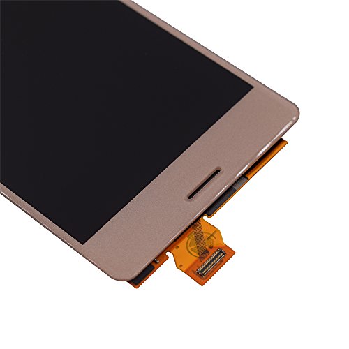 Image of LCD Screen Display with Digitizer Touch Panel Without Bezel Frame Compatible with Sony Xperia X F5121 F5122(Rose Golden)