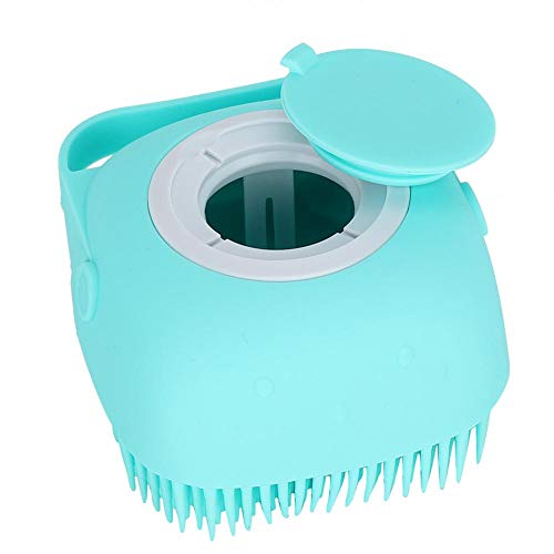 Escova de Pelo Curto para Gatos e Cães - Escova de Banho e Xampu para Animais de Estimação, Pente de