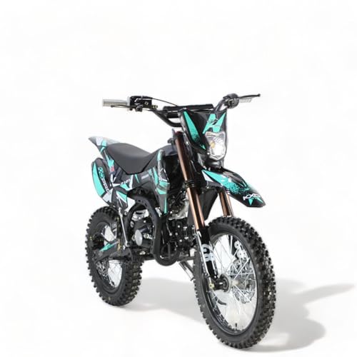 KXD 609 125ccm 17/14' 4T Kick- Knopfdruckstarter Starter Hurricane Dirtbike...