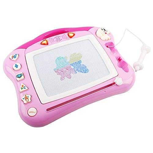 image for CoolToys Magnetic Drawing Board for Kids - 4 Color Zone Erasable Magna