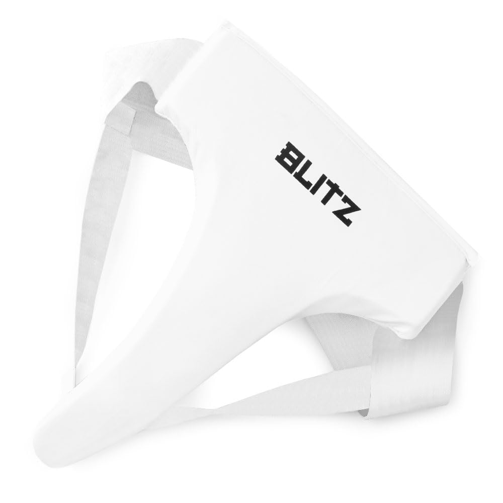 Blitz Deluxe Female Groin Guard - White - Medium — image 1