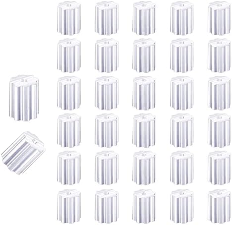200pcs Earring Safety Backs Clear Rubber Earrings Stoppers 3x2.5mm, Butterfly Back, Earnuts (Bullet Backs - 200pcs)