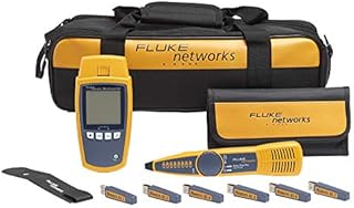Fluke Networks - 5018513 MS-POE-KIT MicroScanner Copper Cable Verifier & PoE tester for RJ-45 Category 5-6A Ethernet Cables, Includes IntelliTone Pro 200 & Remote ID Kit