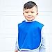 Toppy Toddler Large Waterproof Baby Bibs with Snap Buttons, Boys and Girls Bib Packs, 1-4 years