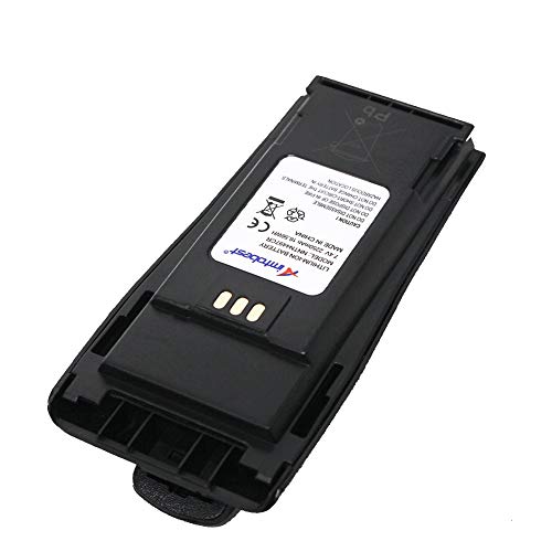 Nntn4497Cr 2250Mah Li-Ion Battery Compatible For Motorola Cp200 Cp200D Cp200Xls Pr400 Ep450 Dep450 Cp040 Cp150 Gp3188 Gp3688 Radio With Belt Clip Nntn4497 Nntn4970 Nntn4851 #TOP3