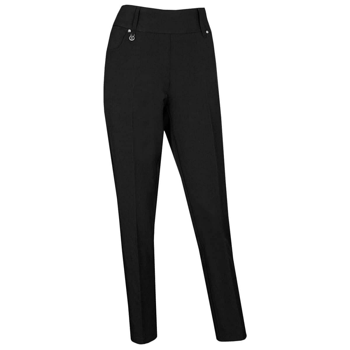 Green Island Femmes IGLPNT1998 Pull on évacue l'humidité Pantalon de Golf