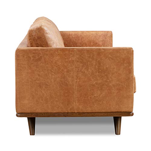 POLY & BARK Nolita Sofa in FullGrain PureAniline Italian Leather