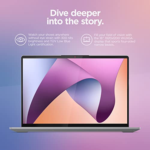 Image of Lenovo IdeaPad Flex 5 2-in-1, 16 inch WUXGA Display, AMD Ryzen 7, 16GB RAM, 512GB SSD, 1920x1200 px, Touchscreen, Windows 11, Arctic Grey