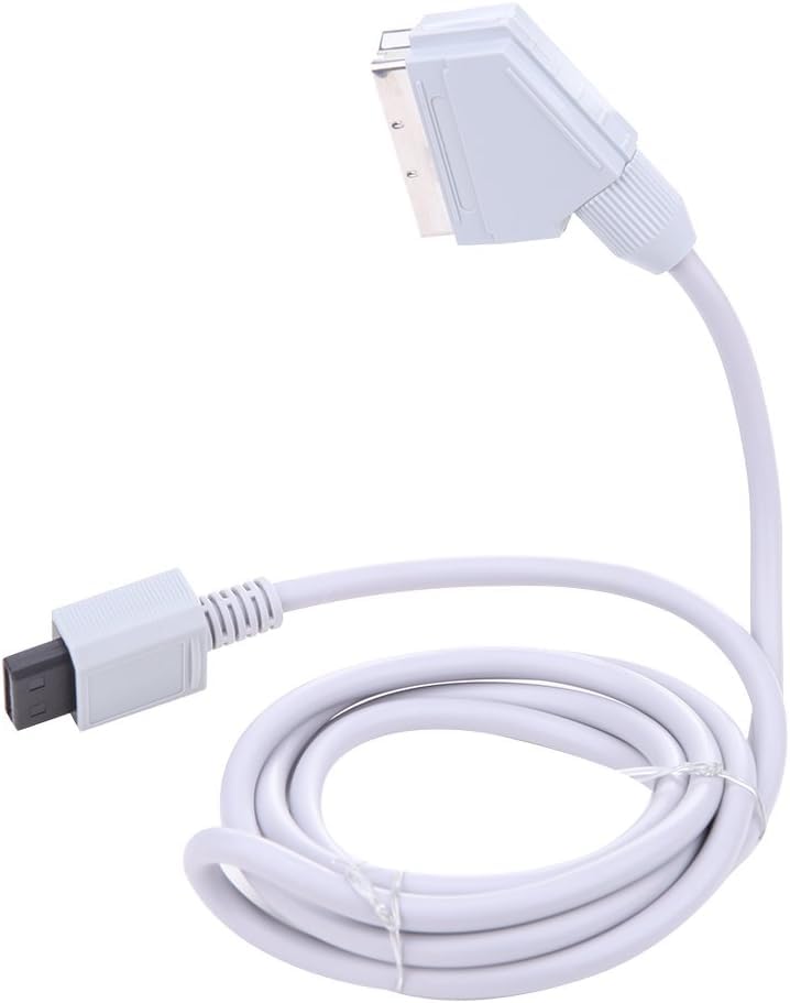 Real RGB Scart Video HD HDTV AV Cord Cable RGB SCART Lead for Console Video Game