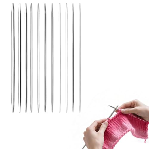 Versatile per tutti i tipi: da calze sottili e polsini a cappelli e sciarpe a maglioni e giacche. Sia che tu stia avventurando i primi progetti per principianti o come esperti maglieri: in modelli sofisticati, questo set offre la base per tessuti creativi.