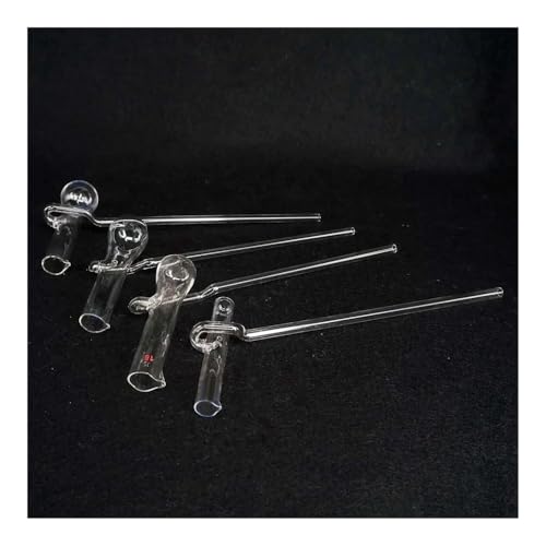 Tube à essai liquide en verre de laboratoire à bec verseur
