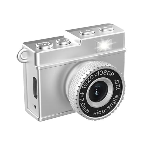 Caméra miniature rétro 1080P avec objectif grand angle 120° - 6