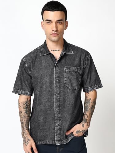 Chemise délavée ample en coton pour éviter la chaleur - 4