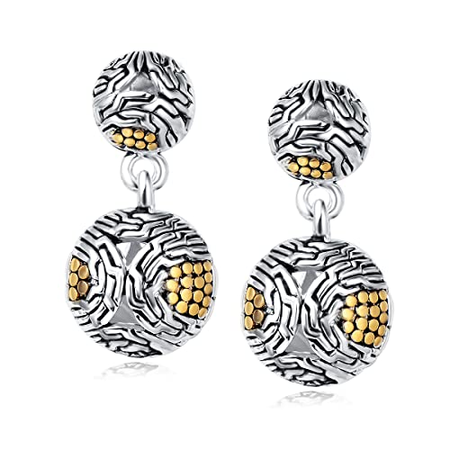 UNY JEWEL Jewelry Foxtail Chain Woven Trim 45cm 2mm Box Chain Two Tone Dot Pendant Necklace And Earring Jewelry Sets3