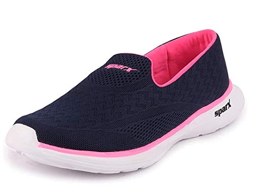 Image of SPARX Women's Outdoor Running Shoe SL-165 N.Blue Pink UK-4