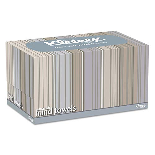 Ultra Soft Hand Towels, POP-UP Box, White, 70/Box, PK18