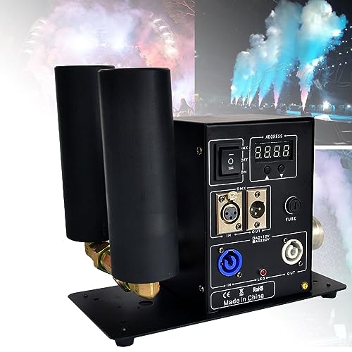 Machine à Colonne de CO2 DMX 512 à Double Jet Puissant pour Grand Effet Scénique