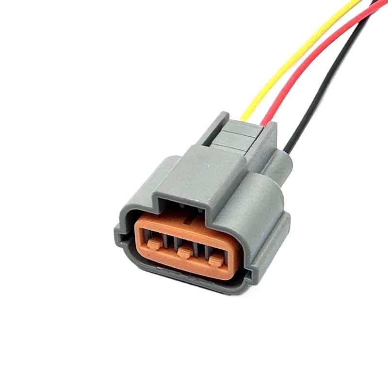 3-pinowe złącze automatyczne wtyczka kabla elektrycznego PU465-03127 wtyczka cewki zapłonowej do samochodu (z kablem 15 cm, 10 zestawów)
