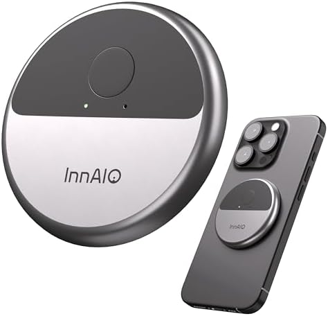 InnAIO Language Translator Device T10 with Voice Cloning, GPT-Powered Real-Time Translation, 140+ Languages, Meeting Minutes and Photo Translation, Ultra-Fast Accuracy for Business/Travel/Daily Use