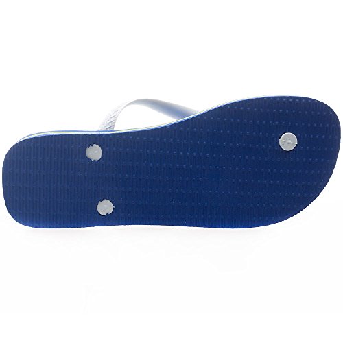 Chinelo Brasil Logo, Havaianas, Adulto Unissex, Azul Naval, 39/40