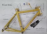 Custom Build Bamboo Bicycle Frame Kit.