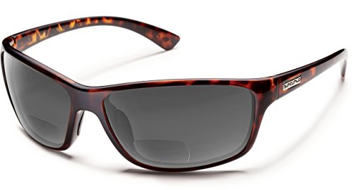 Suncloud Sentry Polarized Bi-Focal Reading Sunglasses in Tortoise/Grey +2.50