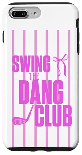 Funny Golfing Swing the Dang Club �s���N�S���t�}�} �X�}�z�P�[�X iPhone 7 Plus/8 Plus �p