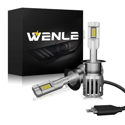 Amazon | WENLE 新規 超小型サイズ+爆光16000LM H1 led ヘッド